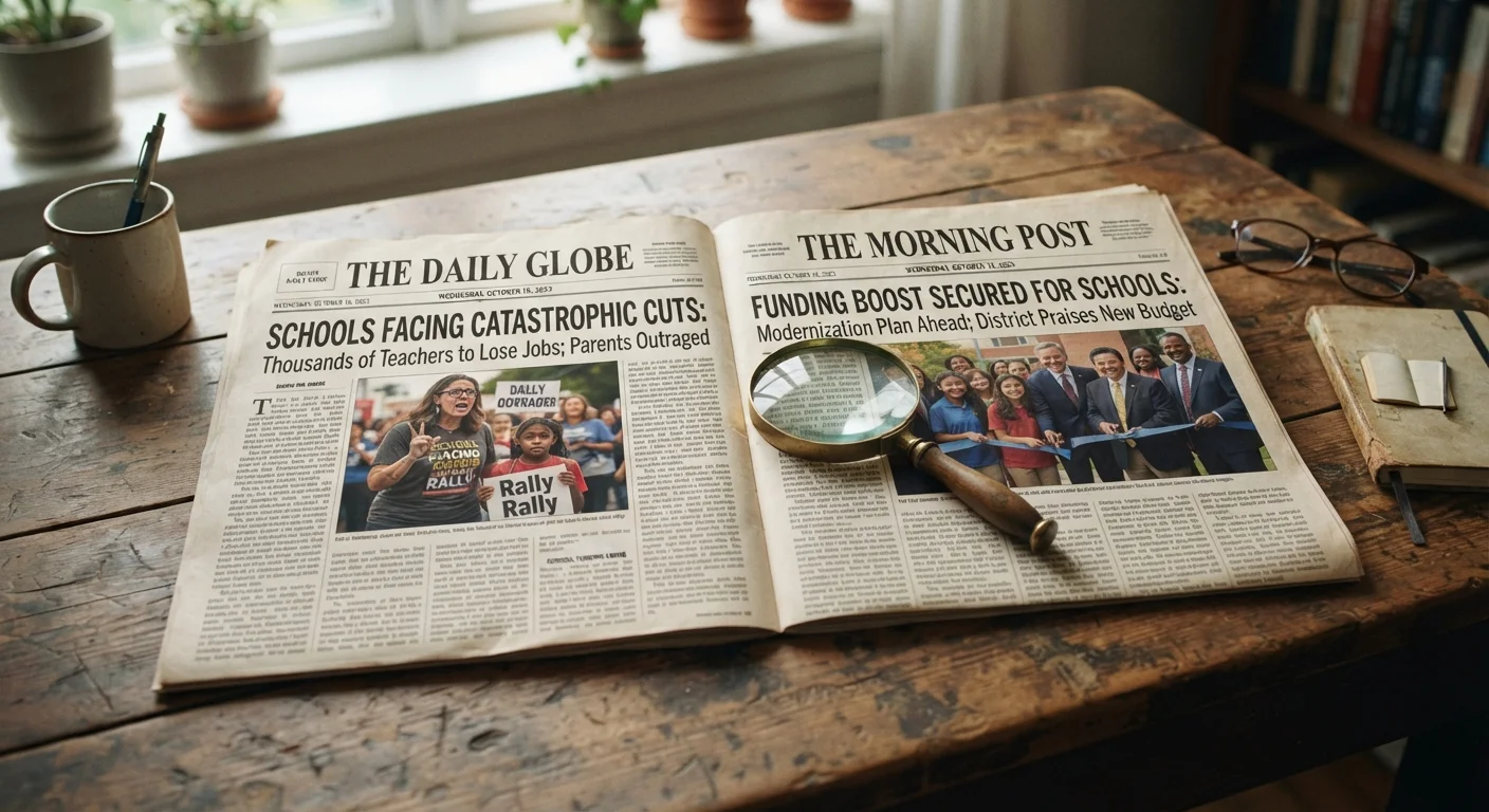 Gaps in Education Reporting: Why the Same Story Can Look Very Different Depending on the Source